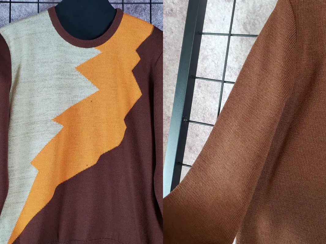 Dior Dior Brown Wool Long Sleeve Pullover Sweater 0089 Size M / US 6-8 / IT 42-44 - 5 Thumbnail