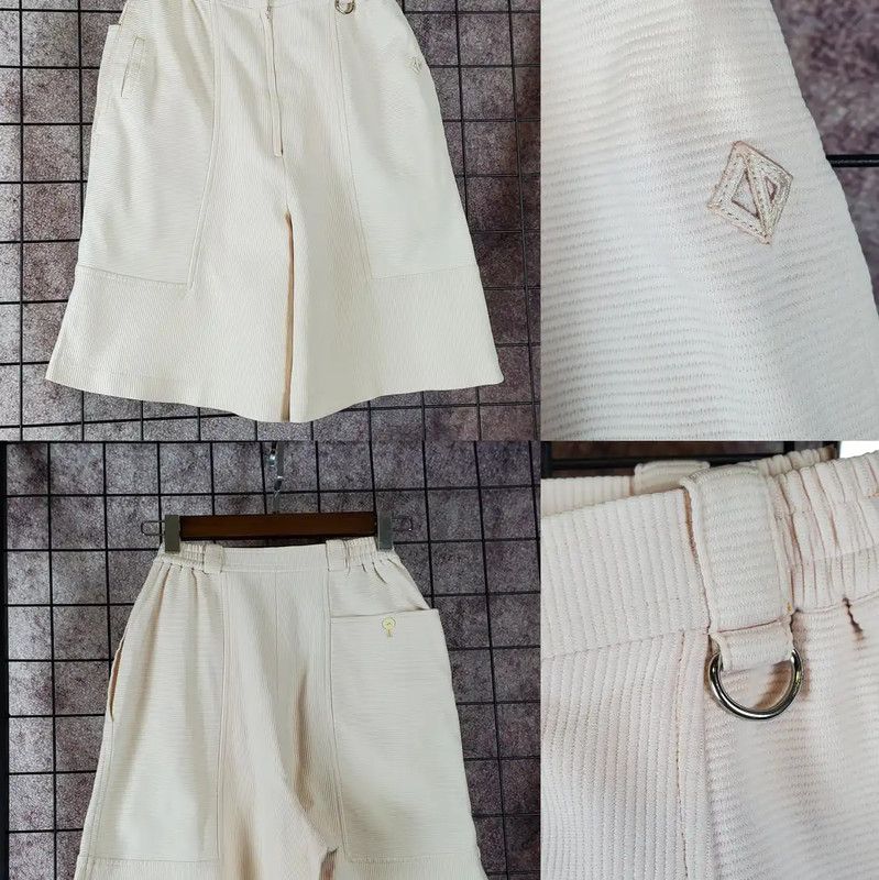 Dior Dior Pink Cotton Casual Pants for Women 0089 Size 23" - 2 Thumbnail