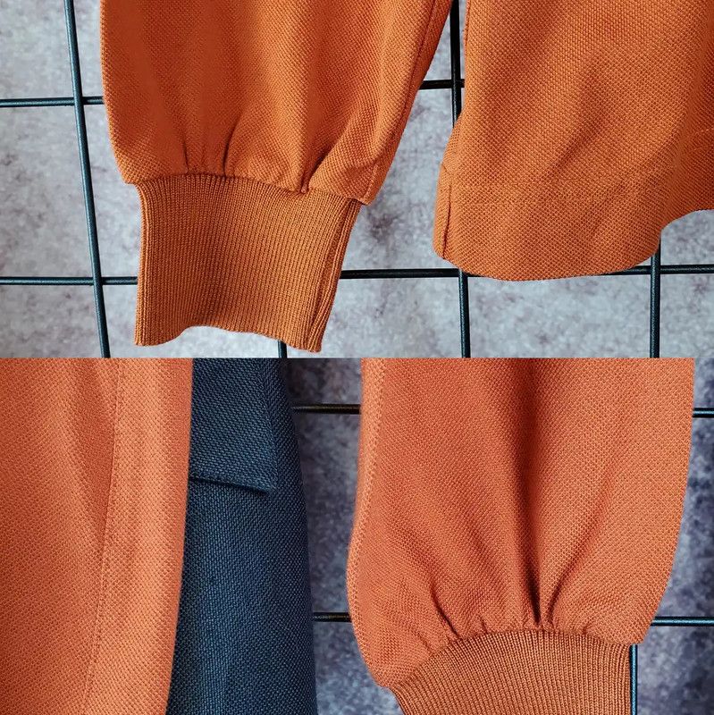 Dior Dior Long Sleeve Cotton Top in Deep Orange 0089 Size M / US 6-8 / IT 42-44 - 7 Thumbnail