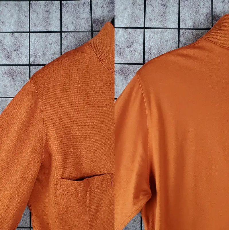 Dior Dior Long Sleeve Cotton Top in Deep Orange 0089 Size M / US 6-8 / IT 42-44 - 5 Thumbnail