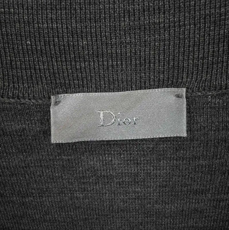 Dior Dior Women's Dark Gray Cotton Pullover 0089 Size XS / US 0-2 / IT 36-38 - 3 Thumbnail