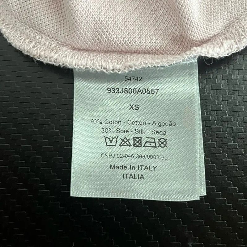 Dior Dior Pink Cotton Women's T-Shirt 0089 Size XS / US 0-2 / IT 36-38 - 5 Thumbnail
