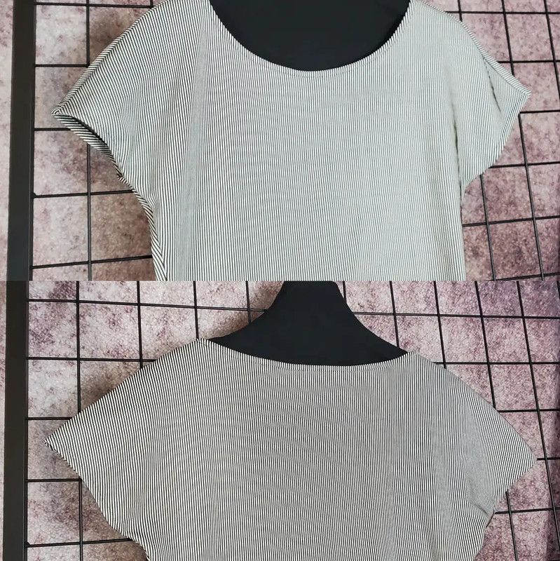 Dior Dior Brown Striped Short-Sleeve Summer T-Shirt 0089 Size S / US 4 / IT 40 - 3 Thumbnail