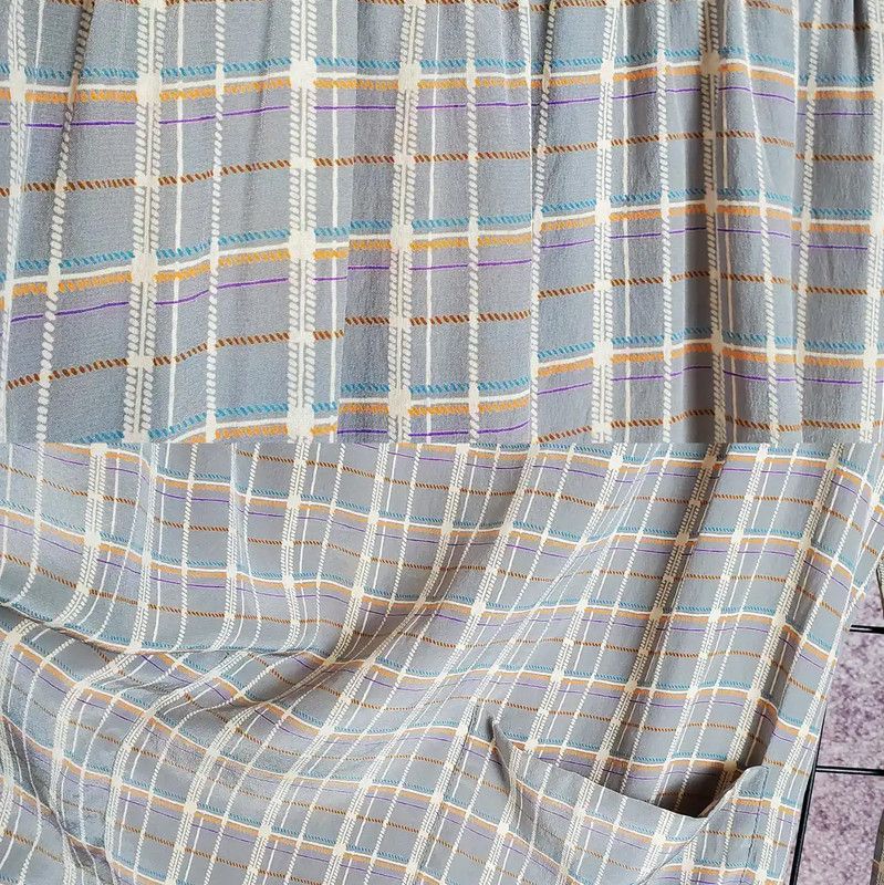Dior Dior Silk Check Long Sleeve Shirt 0089 Size M / US 6-8 / IT 42-44 - 7 Thumbnail