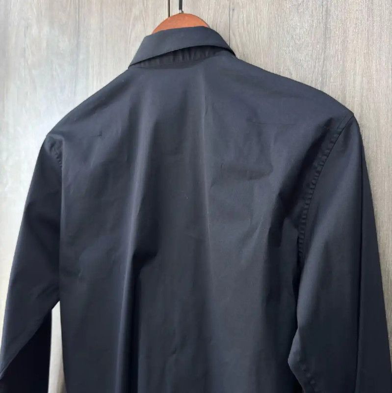 Dior Dior Black Leather Women's Shirt 0089 Size XS / US 0-2 / IT 36-38 - 9 Thumbnail