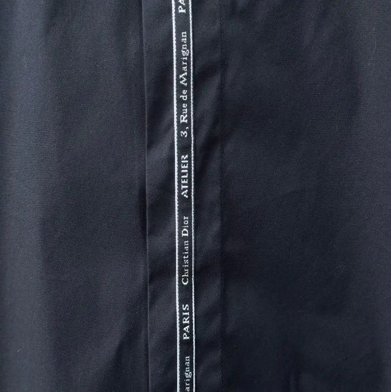 Dior Dior Black Leather Women's Shirt 0089 Size XS / US 0-2 / IT 36-38 - 4 Thumbnail