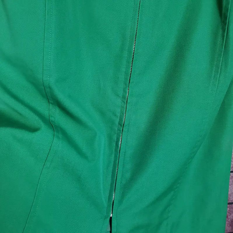 Dior Dior Green Cotton Blend A-Line Skirt 0089 Size 30" / US 8 / IT 44 - 10 Thumbnail