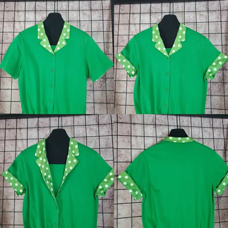 Dior Dior Green Polka Dot Women's T-Shirt 0089 Size M / US 6-8 / IT 42-44 - 5 Thumbnail
