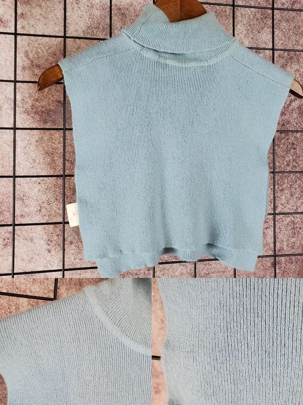 Dior Dior Blue Wool Embroidered Sweater for Women 0089 Size S / US 4 / IT 40 - 4 Thumbnail