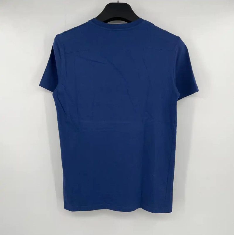 Dior Dior Blue Cotton Summer T-Shirt for Women 0089 Size S / US 4 / IT 40 - 2 Thumbnail