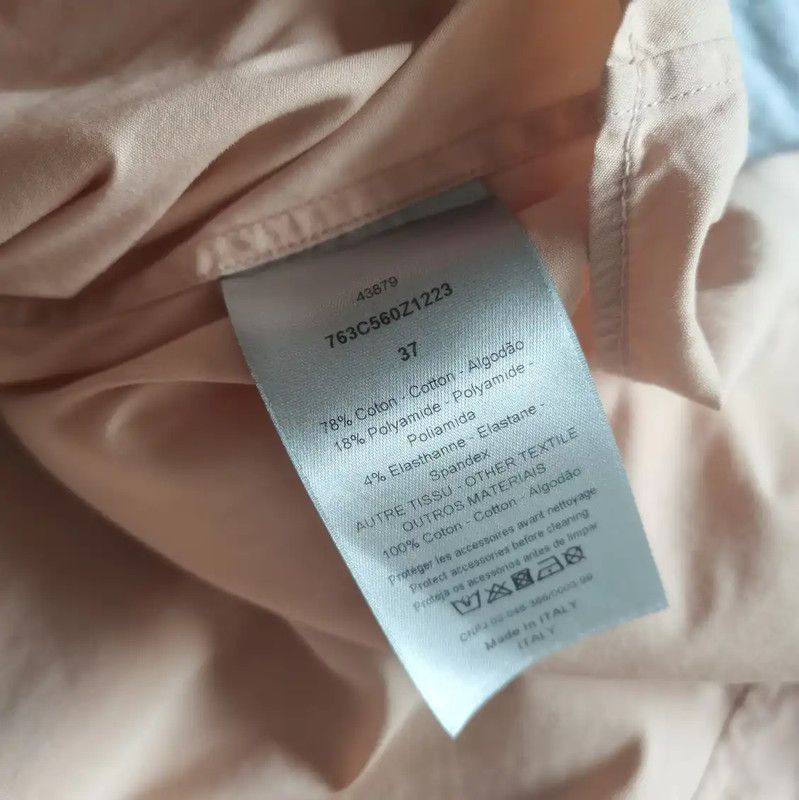 Dior Dior Pink Cotton Summer Shirt for Women 0089 Size S / US 4 / IT 40 - 5 Thumbnail