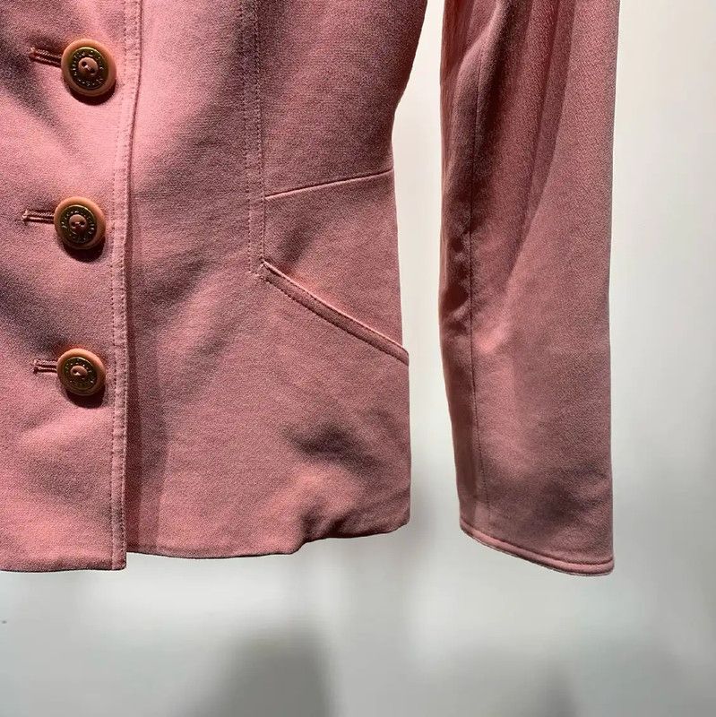 Dior Dior Pink Wool Women's Cardigan 0089 Size M / US 6-8 / IT 42-44 - 6 Thumbnail