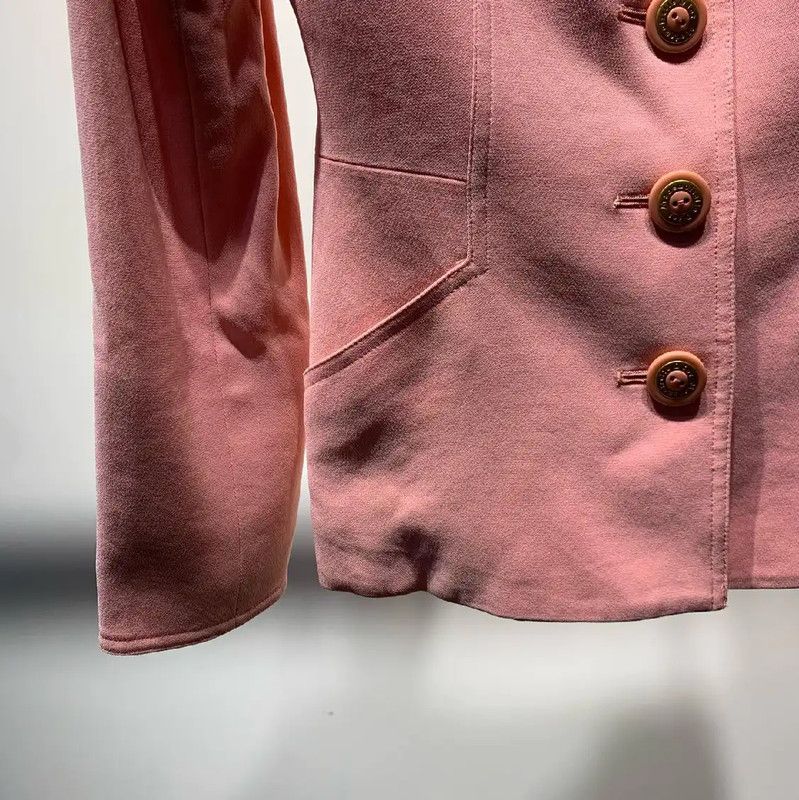 Dior Dior Pink Wool Women's Cardigan 0089 Size M / US 6-8 / IT 42-44 - 5 Thumbnail