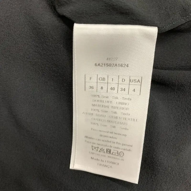 Dior Dior Black Cotton Women's T-Shirt 0089 Size S / US 4 / IT 40 - 7 Thumbnail