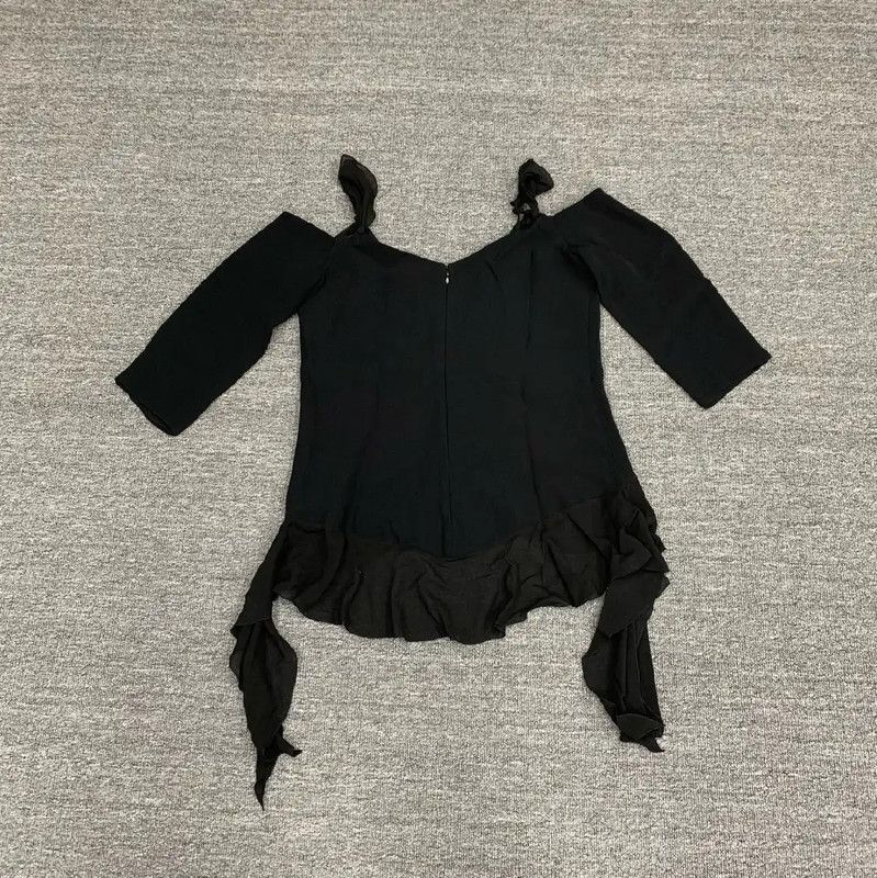 Dior Dior Black Cotton Women's T-Shirt 0089 Size S / US 4 / IT 40 - 2 Thumbnail