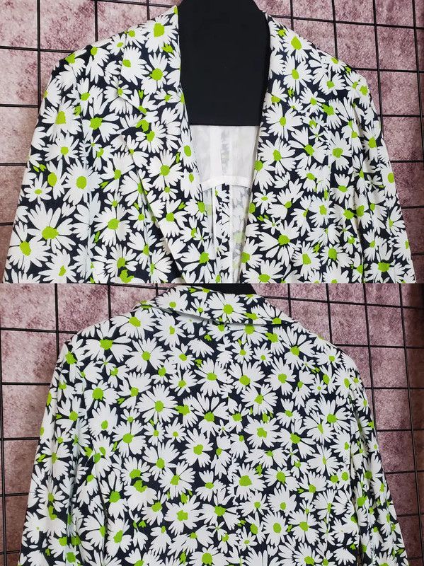 Dior Dior Floral Patterned Long Sleeve Cardigan 0089 Size M / US 6-8 / IT 42-44 - 3 Thumbnail