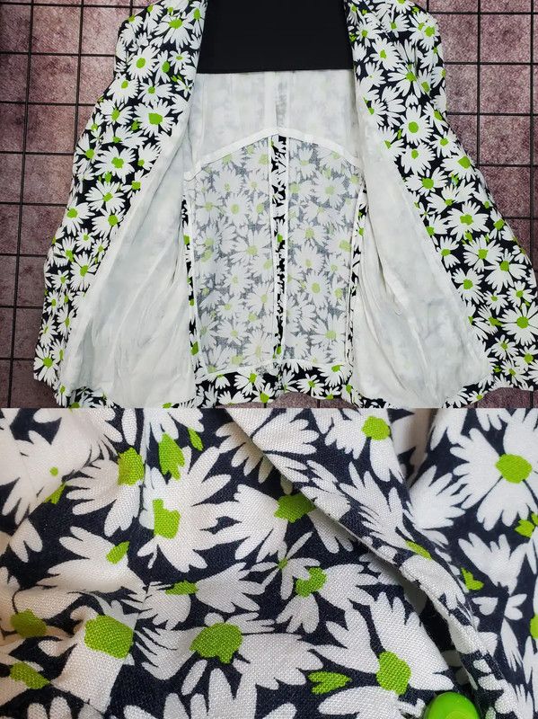 Dior Dior Floral Patterned Long Sleeve Cardigan 0089 Size M / US 6-8 / IT 42-44 - 8 Thumbnail