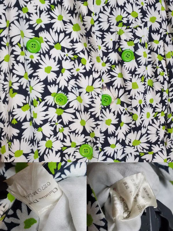Dior Dior Floral Patterned Long Sleeve Cardigan 0089 Size M / US 6-8 / IT 42-44 - 6 Thumbnail