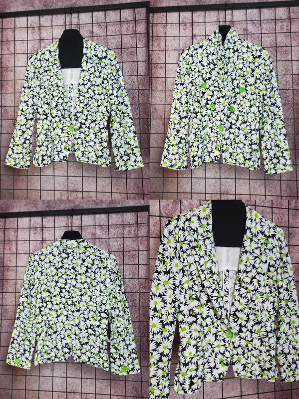 Dior Dior Floral Patterned Long Sleeve Cardigan 0089 Size M / US 6-8 / IT 42-44 - 2 Thumbnail