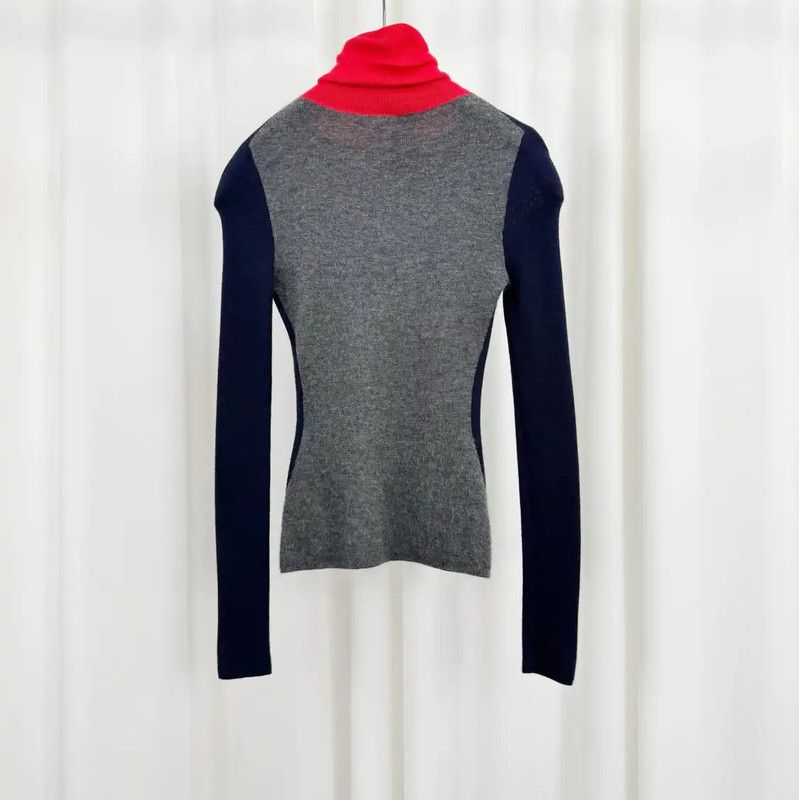 Dior Dior Multicolor Cashmere Long Sleeve Pullover 0089 Size XS / US 0-2 / IT 36-38 - 2 Thumbnail
