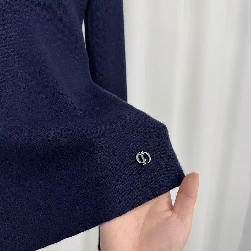 Dior Dior Multicolor Cashmere Long Sleeve Pullover 0089 Size XS / US 0-2 / IT 36-38 - 5 Thumbnail