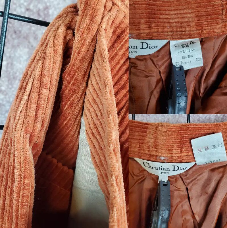 Dior Dior Orange Brown Cotton Casual Pants 0089 Size 36" / US 14 / IT 50 - 8 Thumbnail