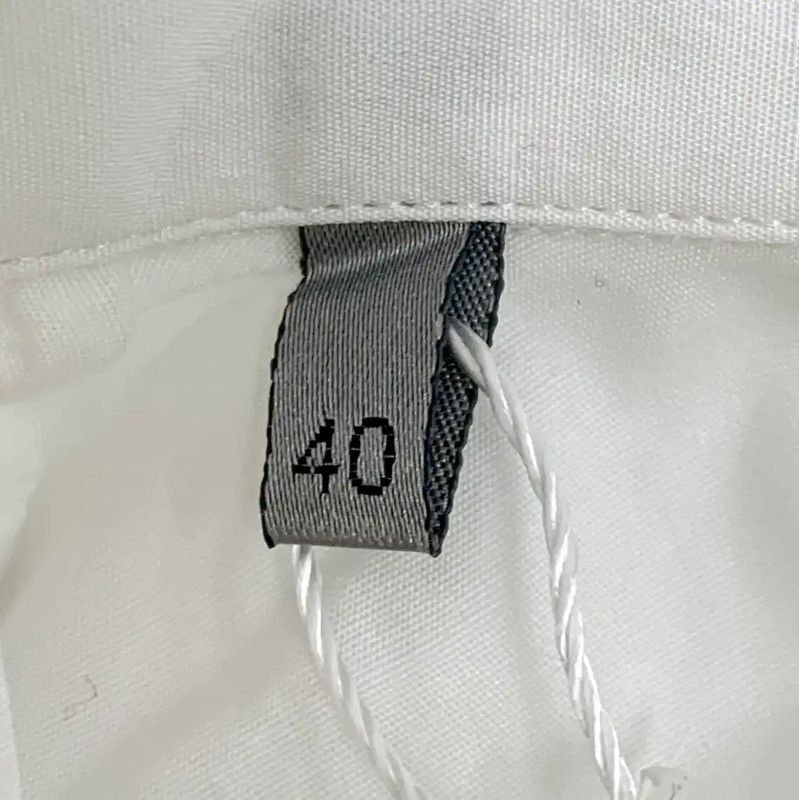 Dior Dior White Cotton Women's Shirt 0089 Size M / US 6-8 / IT 42-44 - 6 Thumbnail