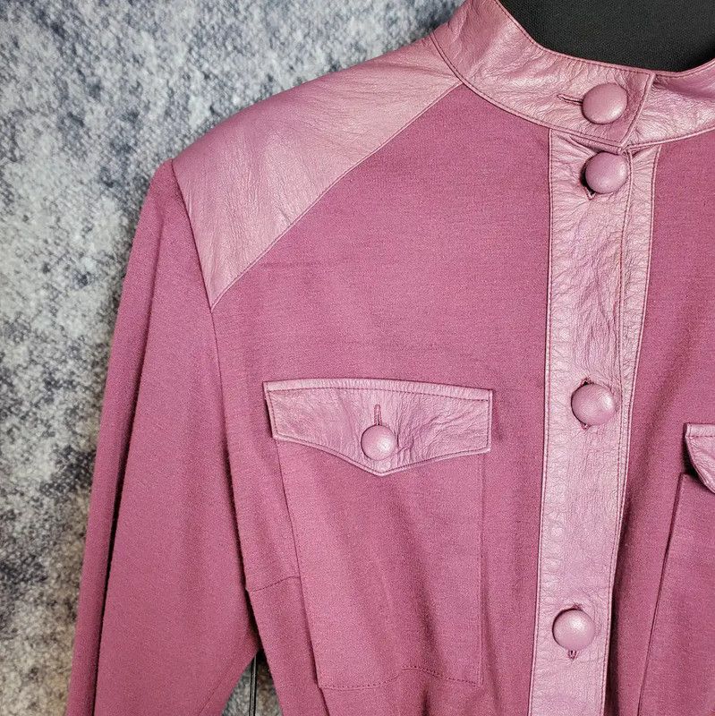 Dior Dior Long Sleeve Dress in Spring Pink 0089 Size M / US 6-8 / IT 42-44 - 4 Thumbnail