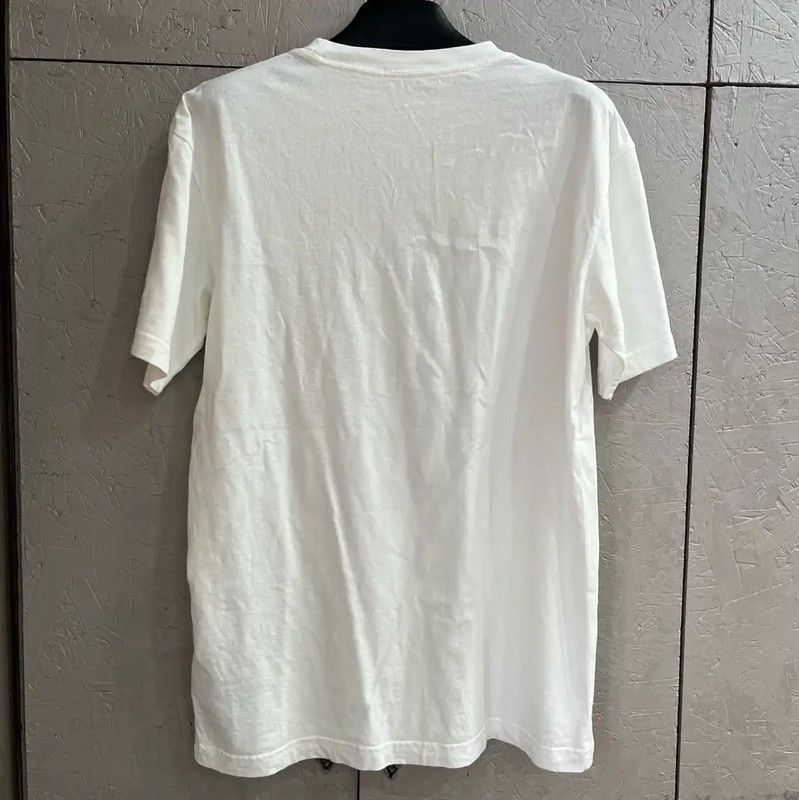 Dior Dior White Cotton Women's T-Shirt 0089 Size S / US 4 / IT 40 - 5 Thumbnail