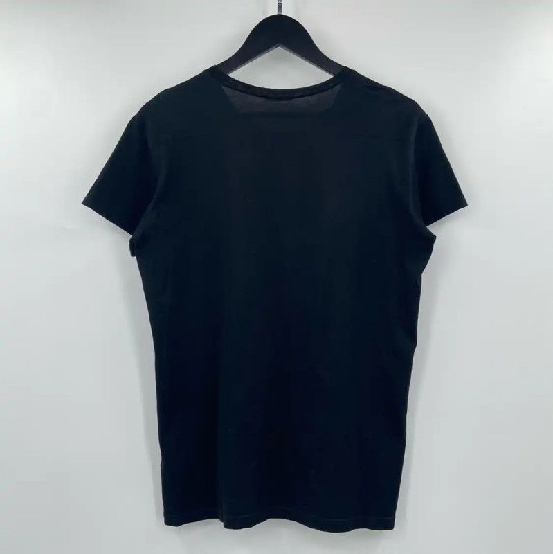 Dior Dior Black Cotton Short Sleeve T-Shirt 0089 Size S / US 4 / IT 40 - 2 Thumbnail