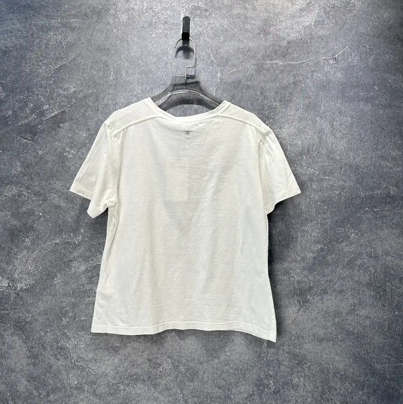 Dior Dior White Women's T-Shirt with Text Design 0089 Size S / US 4 / IT 40 - 2 Thumbnail