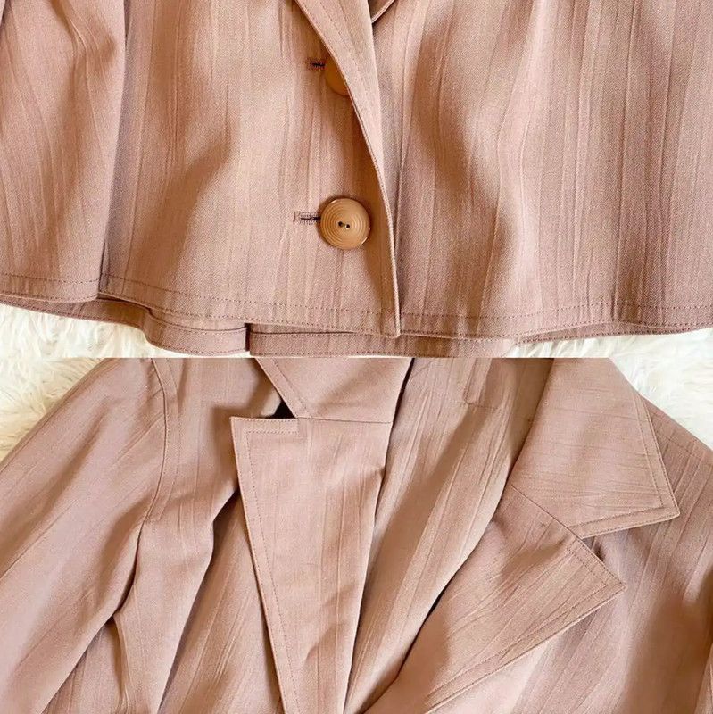 Dior Dior Coral Pink Wool Blend Cropped Cardigan 0089 Size M / US 6-8 / IT 42-44 - 6 Thumbnail