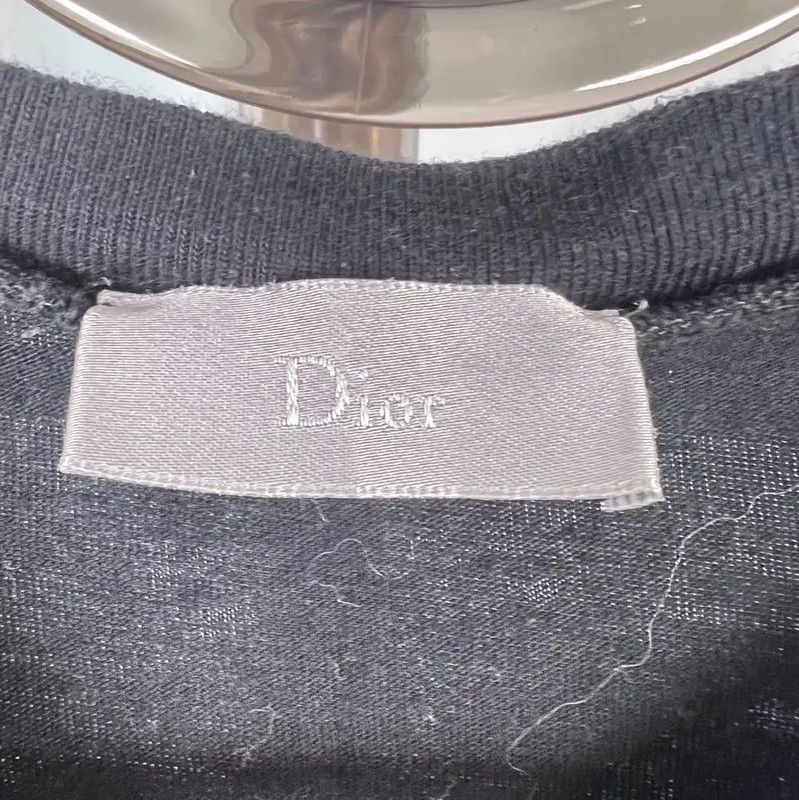 Dior Dior Black Cotton T-Shirt for Women 0089 Size S / US 4 / IT 40 - 4 Thumbnail