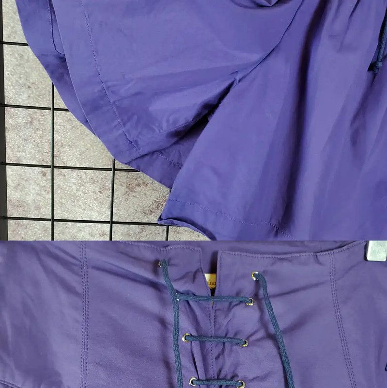 Dior Dior Purple Cotton Logo Embroidered Casual Pants 0089 Size 26" / US 2 / IT 38 - 7 Thumbnail