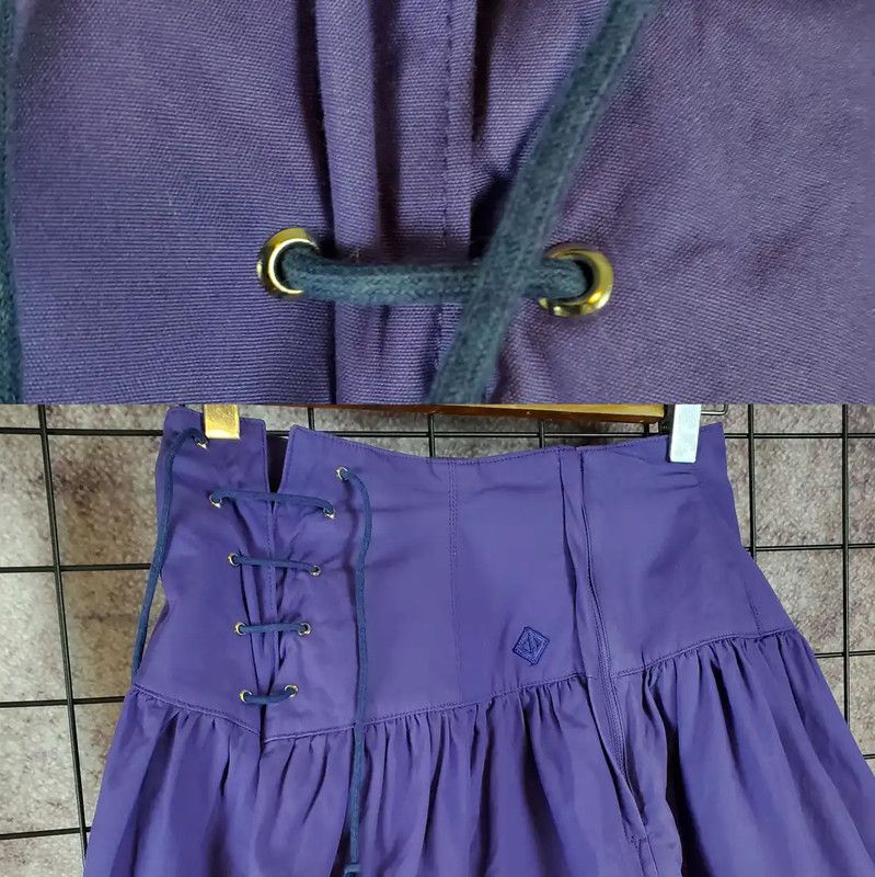 Dior Dior Purple Cotton Logo Embroidered Casual Pants 0089 Size 26" / US 2 / IT 38 - 5 Thumbnail