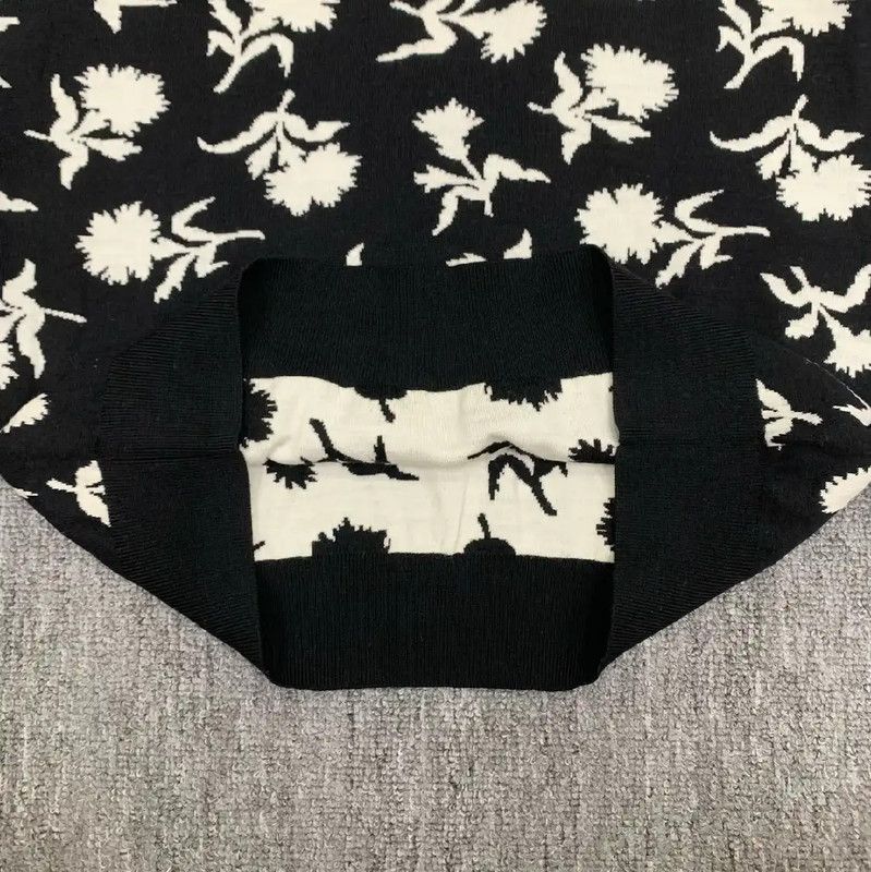 Dior Dior Black Cotton Sweater for Women 0089 Size XS / US 0-2 / IT 36-38 - 5 Thumbnail