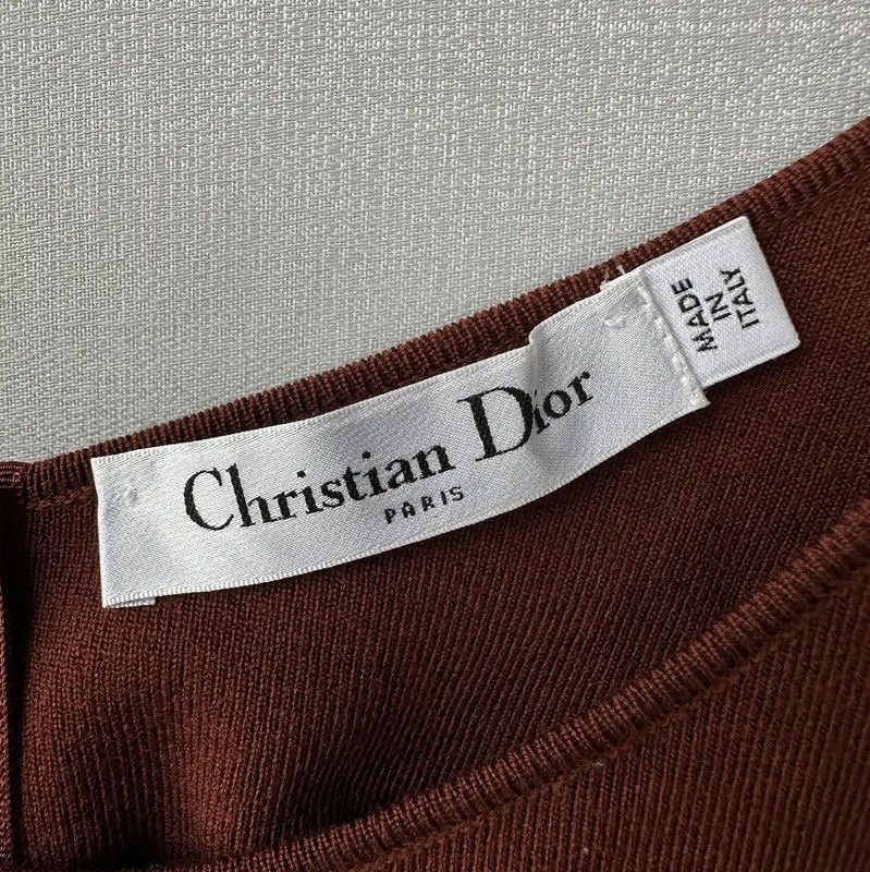 Dior Dior Sleeveless Summer Dress in Red Brown 0089 Size S / US 4 / IT 40 - 6 Thumbnail