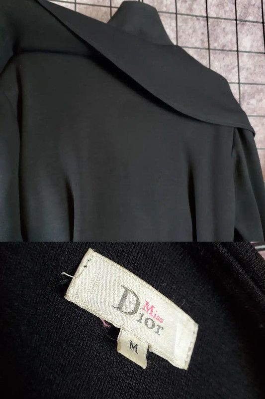 Dior Dior Black Wool Long Sleeve Cardigan 0089 Size M / US 6-8 / IT 42-44 - 10 Thumbnail
