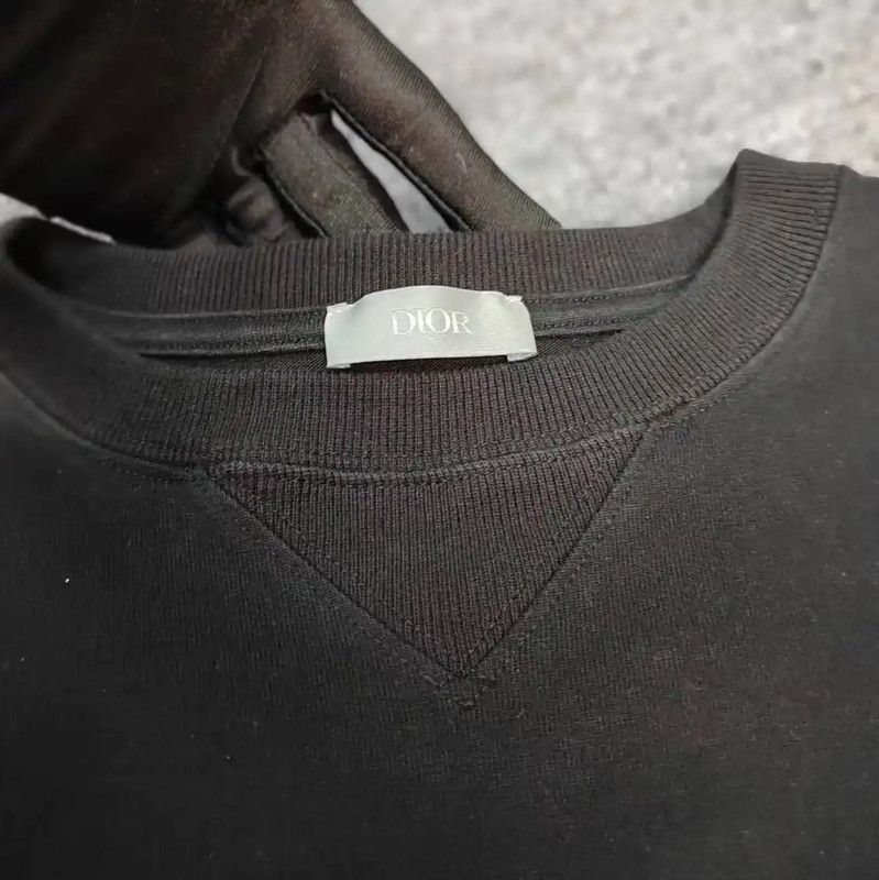 Dior Dior Black Cotton Women's T-Shirt 0089 Size XXS / US 00 / IT 34 - 3 Thumbnail
