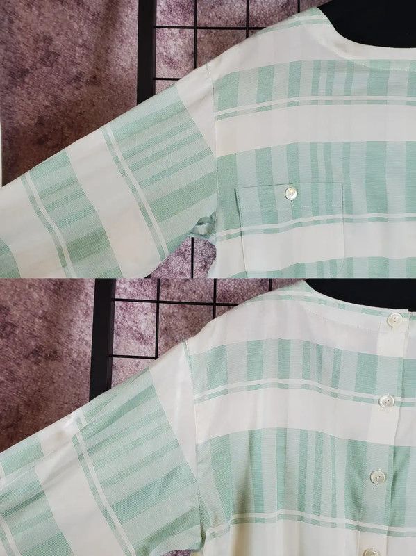 Dior Dior Summer Green Embroidered Logo Crop Shirt 0089 Size M / US 6-8 / IT 42-44 - 7 Thumbnail