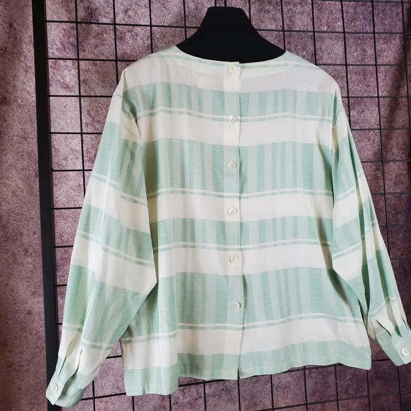 Dior Dior Summer Green Embroidered Logo Crop Shirt 0089 Size M / US 6-8 / IT 42-44 - 10 Thumbnail