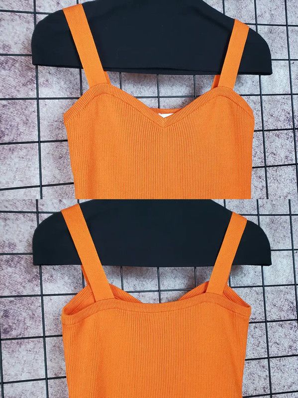 Dior Dior Summer Orange Cotton Women's Pullover 0089 Size M / US 6-8 / IT 42-44 - 4 Thumbnail