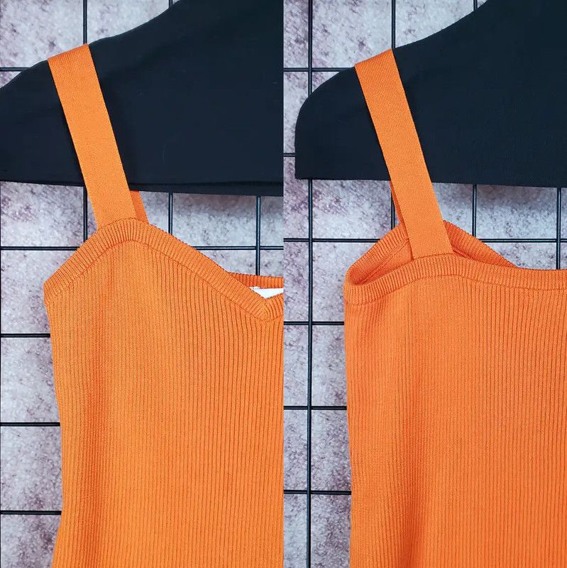 Dior Dior Summer Orange Cotton Women's Pullover 0089 Size M / US 6-8 / IT 42-44 - 5 Thumbnail