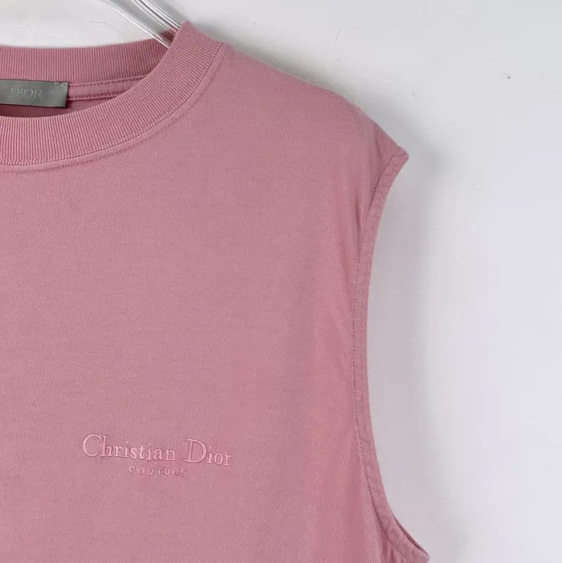 Dior Dior Pink Cotton Women's T-Shirt XS Size 0089 Size XS / US 0-2 / IT 36-38 - 3 Thumbnail