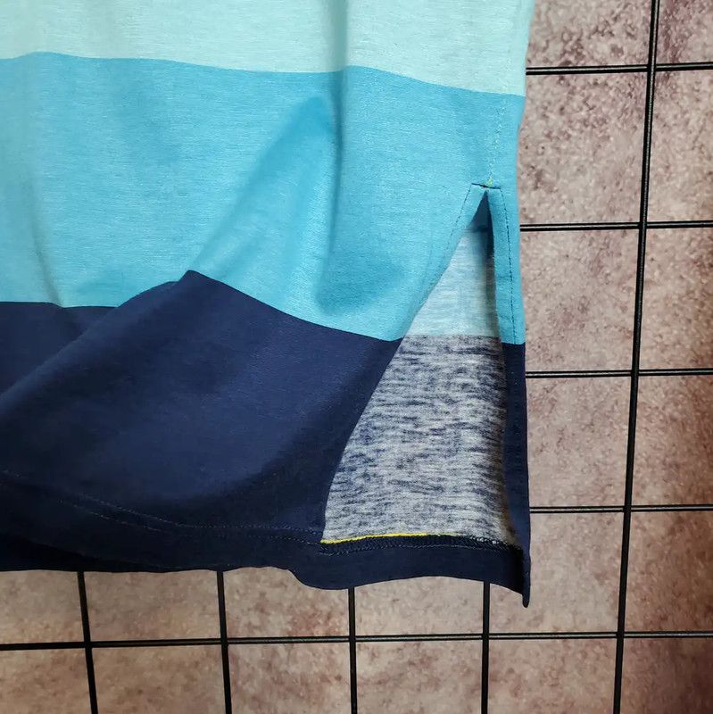 Dior Dior Summer Blue Striped Cotton Tee 0089 Size M / US 6-8 / IT 42-44 - 9 Thumbnail