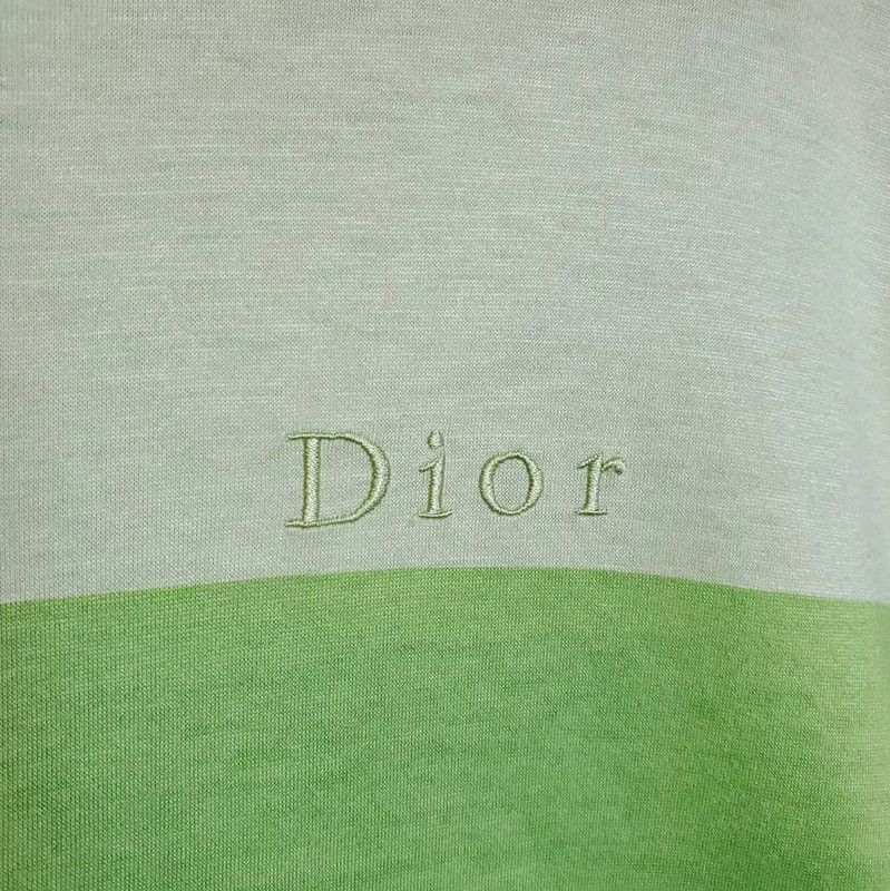 Dior Dior Summer Blue Striped Cotton Tee 0089 Size M / US 6-8 / IT 42-44 - 6 Thumbnail