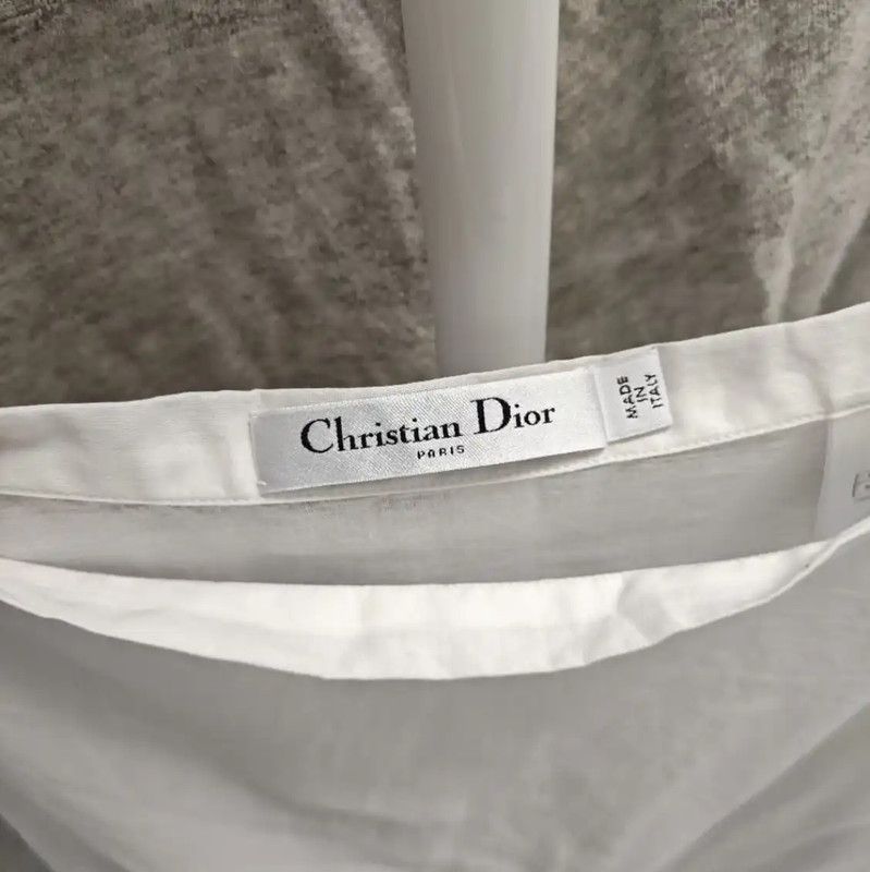 Dior Dior White Silk Midi Skirt for Women 0089 Size 28" / US 6 / IT 42 - 3 Thumbnail