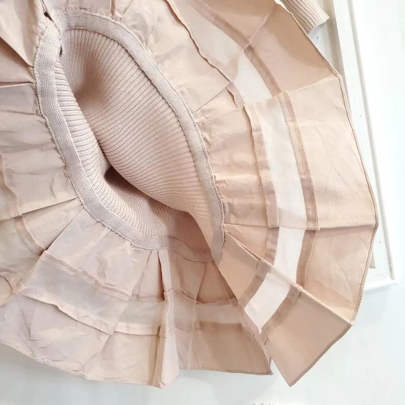 Dior Dior Spring Autumn Nude Pink Cotton Top 0089 Size S / US 4 / IT 40 - 4 Thumbnail