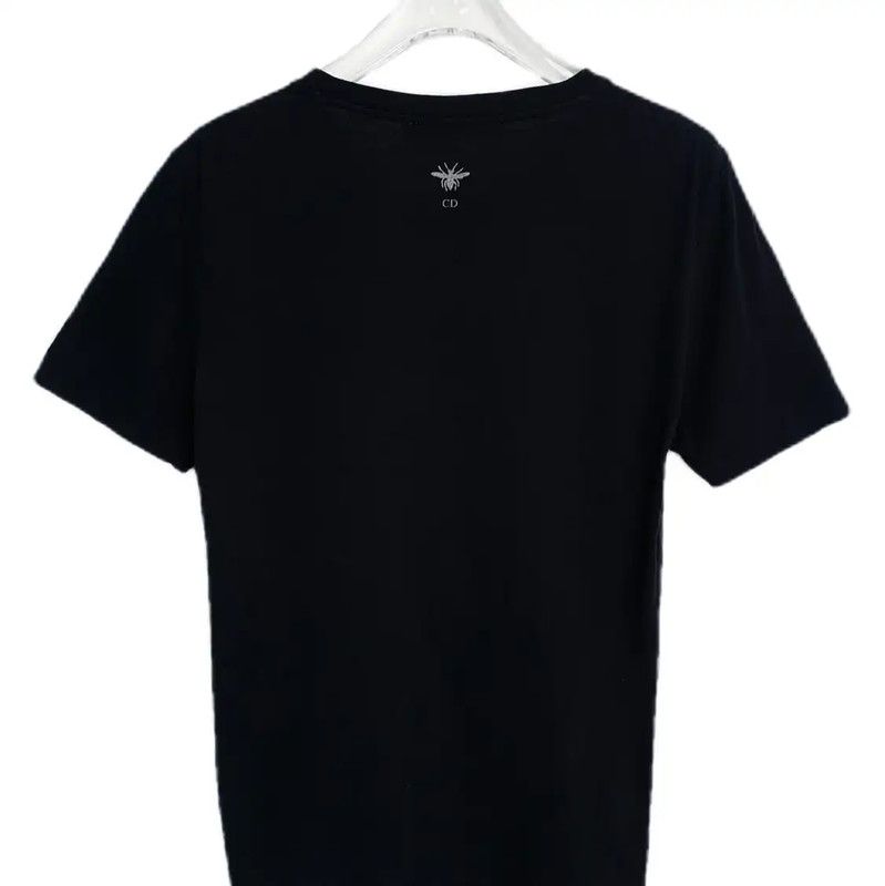 Dior Dior Black Cotton Women's T-Shirt 0089 Size S / US 4 / IT 40 - 2 Thumbnail