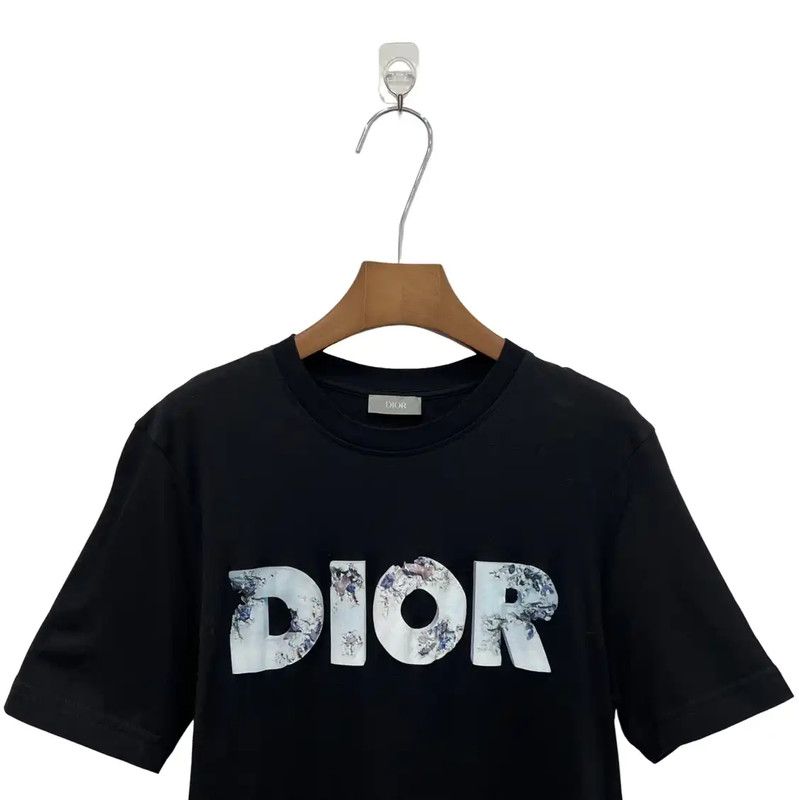 Dior Dior Women's Black T-Shirt with Logo 0089 Size S / US 4 / IT 40 - 3 Thumbnail